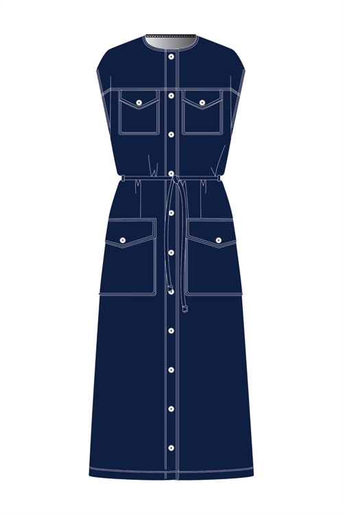 LOVECHILD DAKOTA DRESS TOTAL ECLIPSE